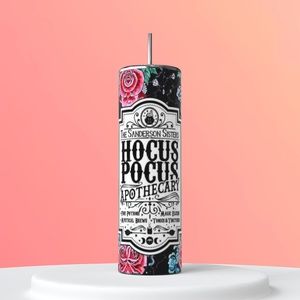 Hocus Pocus Sanderson Sister apothecary tumbler
